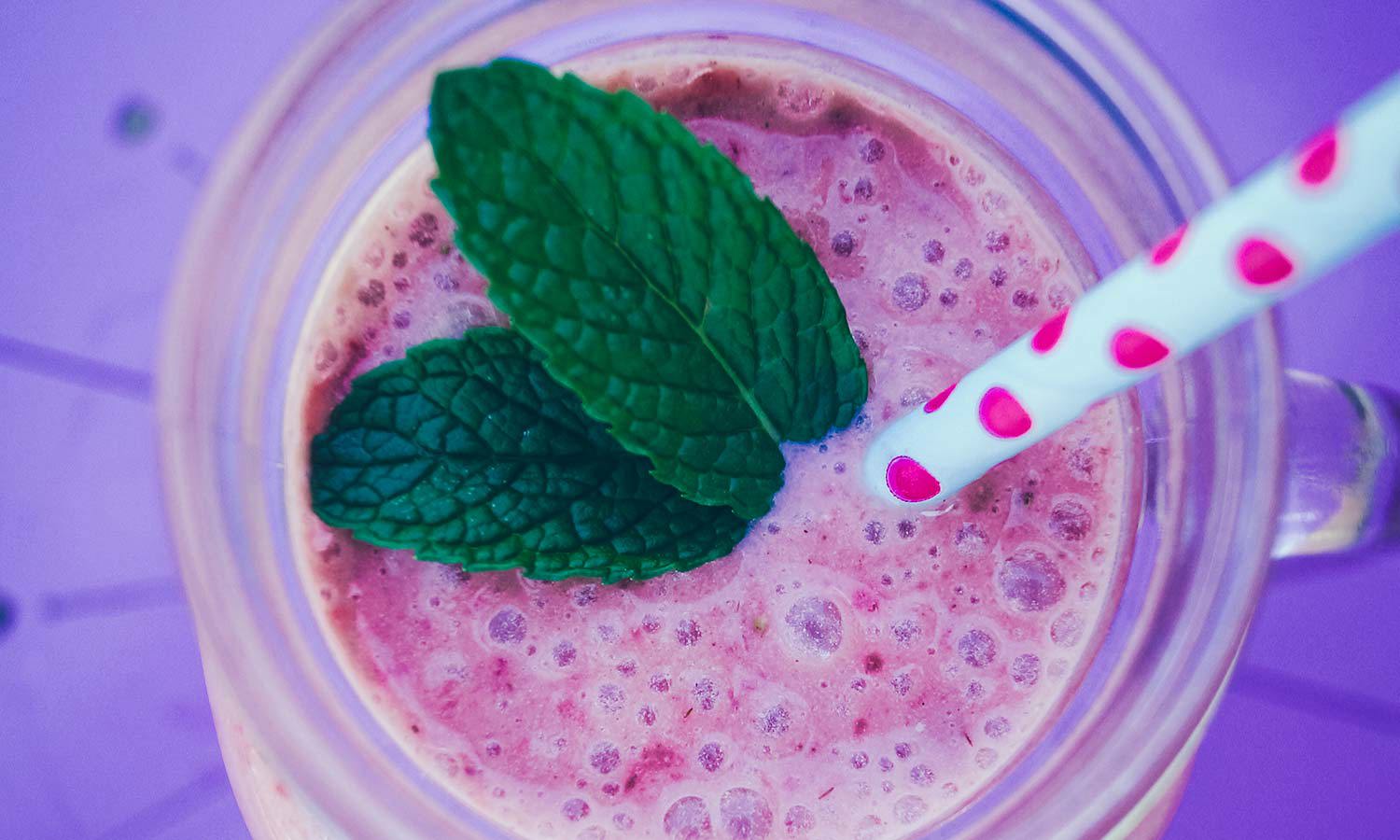 Vanilla Strawberry Smoothie