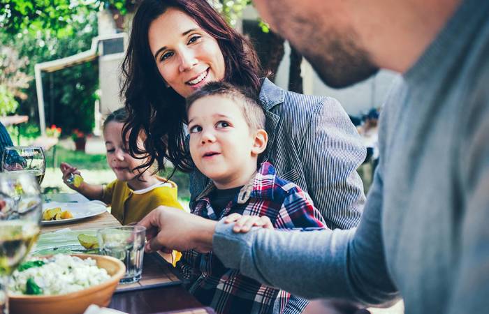 Lunch with the family